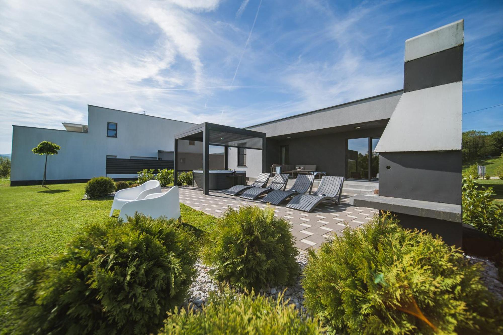 K Relax Place, Varazdinske Toplice, Modern Home With Sauna, Jacuzzi, Wifi Exteriér fotografie
