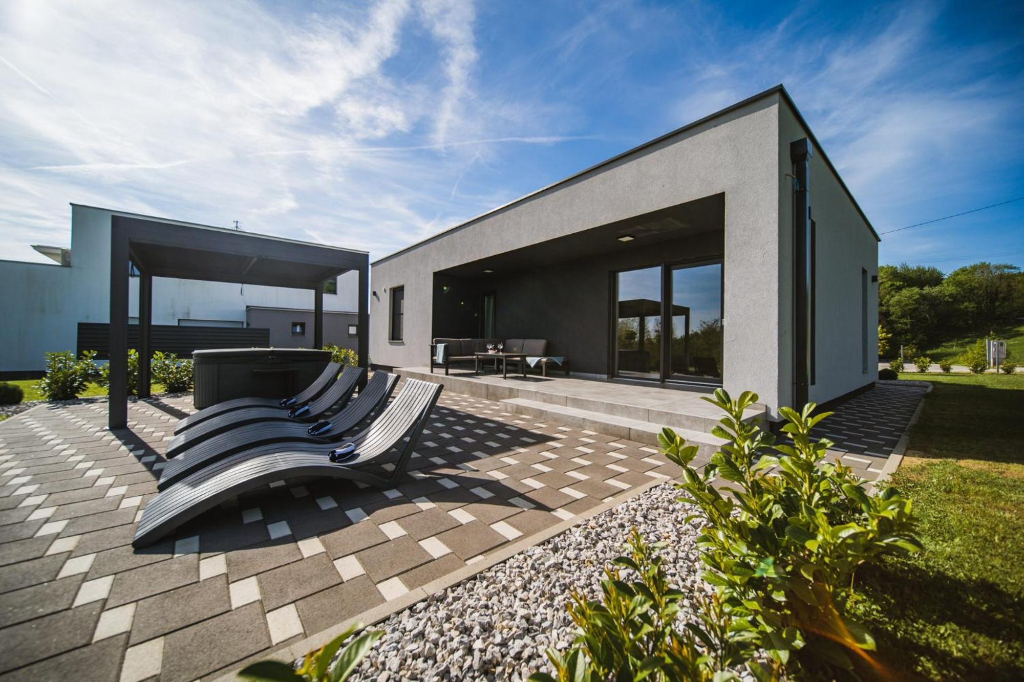 K Relax Place, Varazdinske Toplice, Modern Home With Sauna, Jacuzzi, Wifi Exteriér fotografie